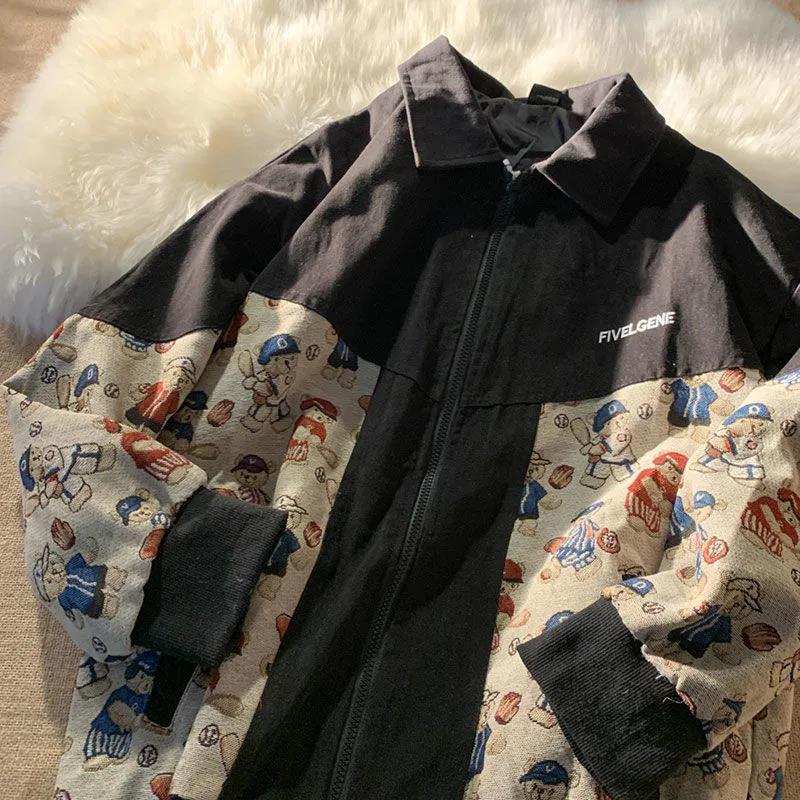 2021 New Spring&Autumn Embroidery Baseball Jacket Women's Coat Men's Couple Bomber Unisex Boyfriend Style Varsity Hiphop Street