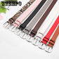 Women Belt Simple Pin Buckle Wild Decoration Black Belt Cross Pattern Wide Belt