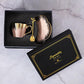 European-style Ceramic Coffee Cup Tracing Gold Cup and Saucer Set, Light Luxury British Flower Tea Cup, High-end Couple Gift Cup and Saucer