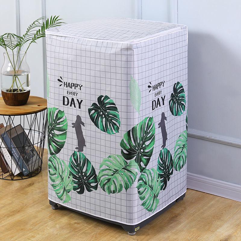 Top Load Washing Machine Cover Sunscreen Dustproof Waterproof Portable Washing Machine Cover