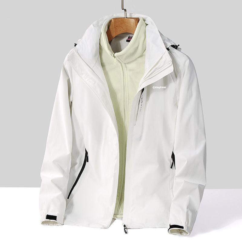 Waterproof Softshell Jacket Women Fleece Lined Hooded Coat Windproof Overcoat 2021 Winter Outdoor Hiking Skiing Jacket