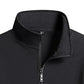 Spring and Autumn New Men's Stand Collar Cardigan Sweater Solid Color Versatile Casual Simple Outer Wear Gown Jacket Men