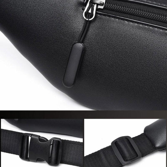 Genuine Men's Chest Bag Fashion Multifunctional Waist Bag Casual Sports Men's Messenger Bag