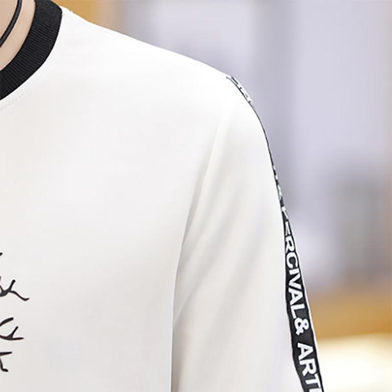 Men's Sweater Men's Autumn Plus Velvet Half-high Collar Long-sleeved Autumn Sweatshirts Men's Warm Clothes