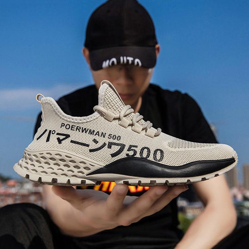 Spring Autumn Casual Sports Men Running Shoes Simple Versatile Trend Men's Shoes Summer Breathable