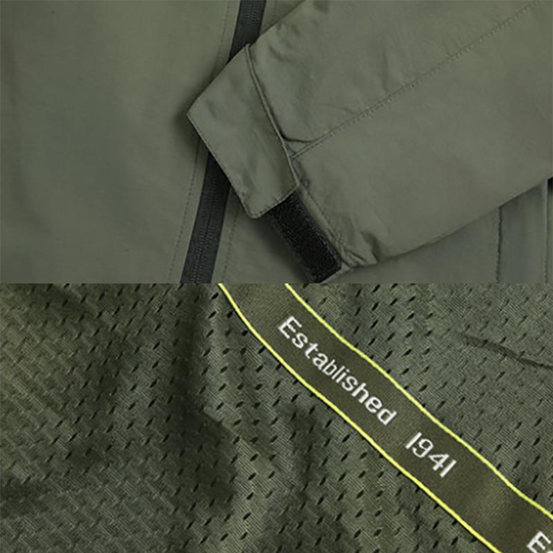 Jeep Shield Jacket Men's Autumn Outdoor Loose Large Size Thin Casual Top Jacket Men