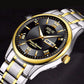 Men Mechanical Watches Wristwatches Skeleton Luxury Automatic Watch Stainless Steel Strap