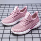 Spring and Summer Couple Shoes for Men and Women Korean Fashion Casual Sports Shoes Breathable Flying Woven Running Shoes