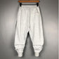 Harem Casual Pants Men's Striped Nine-point Sports Pants Loose Leggings Sweatpants Trend Zipper Pencil Pants