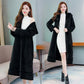 Women Winter Warm Faux Fur Coat Thick Women Long Hooded Coat Women Warm Fleece Lining Coat