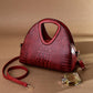Crocodile Pattern Leather Handbag Female European American Shoulder Messenger Bag Dumplings Package