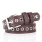 Belts belts for women multicolor thin skinny faux leather waistband casual belt