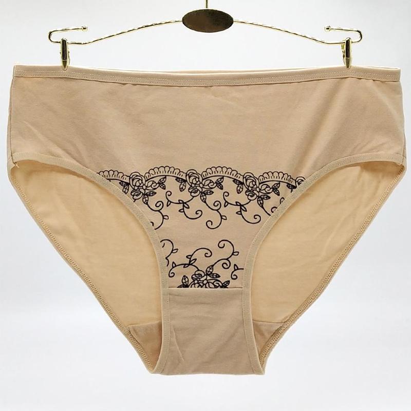 Women's Cotton Comfort Briefs Stretchy Underwear Panties Soft Trigonometric Knickers 6pcs/lot