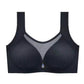 Full Cup Gathered Anti-sagging Vest Bra Without Steel Ring Sexy Chest Lift Thin Simple Breathable Bra
