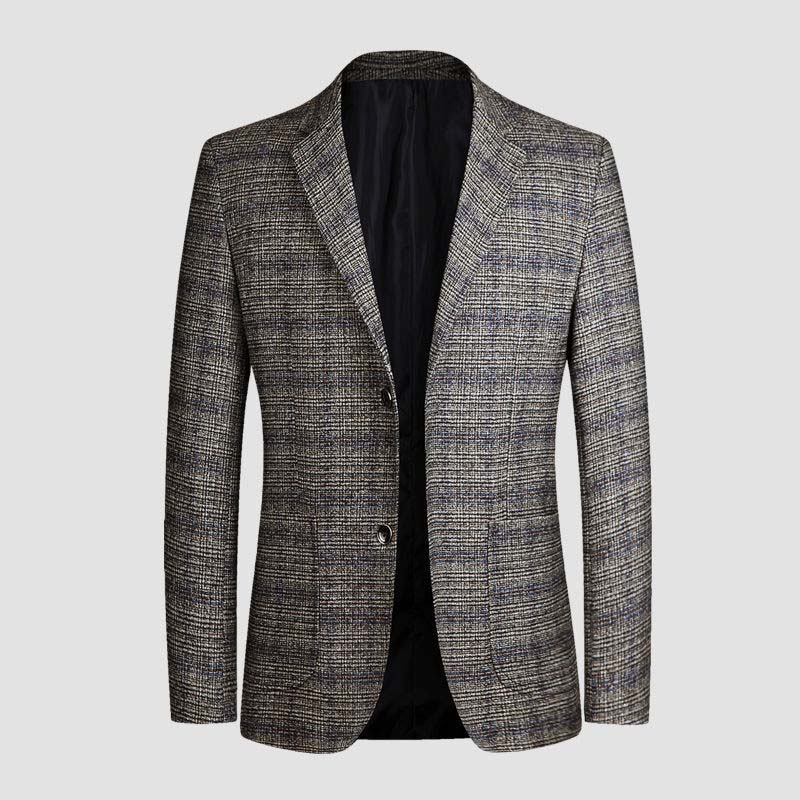 Middle-age Casual Suits 2021 Autumn and Winter Large Size Men's Blazers