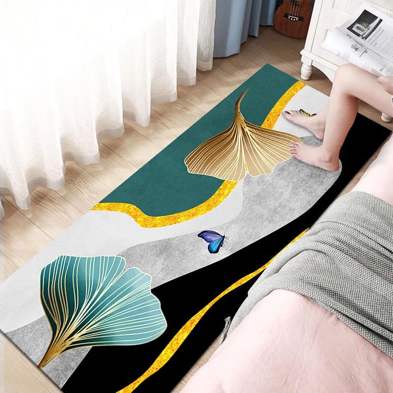 Nordic Style Bedroom Bedside Carpet Non-slip and Dirt-resistant Room Full Carpet Household