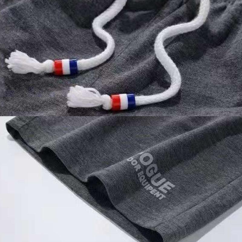 Summer Casual Shorts Sports Thin Loose Large Size Beach Shorts Middle-aged Men's Big Pants Soft Comfortable Skin-friendly Elastic Outer Wear Shorts