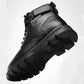 Autumn and Winter Plus Velvet Korean Version of The British Martin Boots Men's Leather Boots