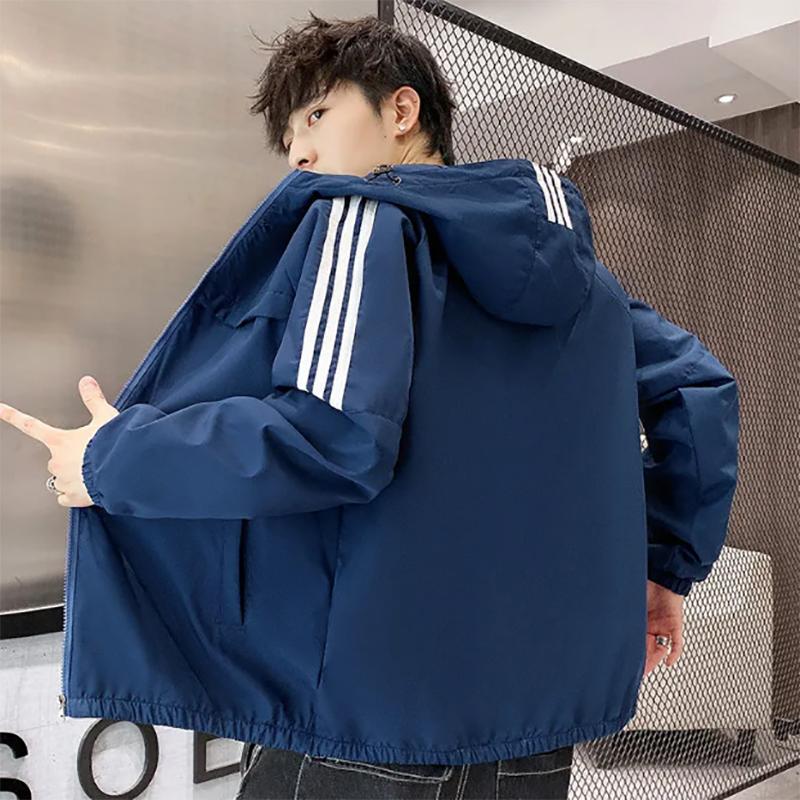 Spring and Autumn Men's Jacket Trend Camouflage Jacket Men's Jacket Casual Hooded Gown