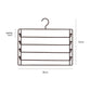 Multi-layer Trousers Rack Trousers Clip Multifunctional Hanger Storage Artifact Hanger Wardrobe Storage Rack Seamless Pants Rack Trousers Hanging