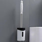 Silicone Toilet Brush No Dead Corners Household Wash Toilet Cleaning Soft Bristle Artifact Creative Bathroom Accessories