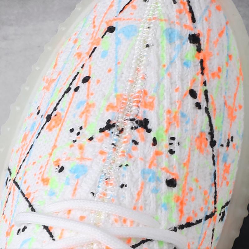 Luminous Gypsophila Men's Fluorescent Shoes Students' Leisure Sports Breathable Running Net Shoes