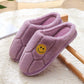 Autumn and Winter Pure Cotton Slippers Indoor Non-slip Soft-soled Shoes Warm Simple Plush Cotton Shoes
