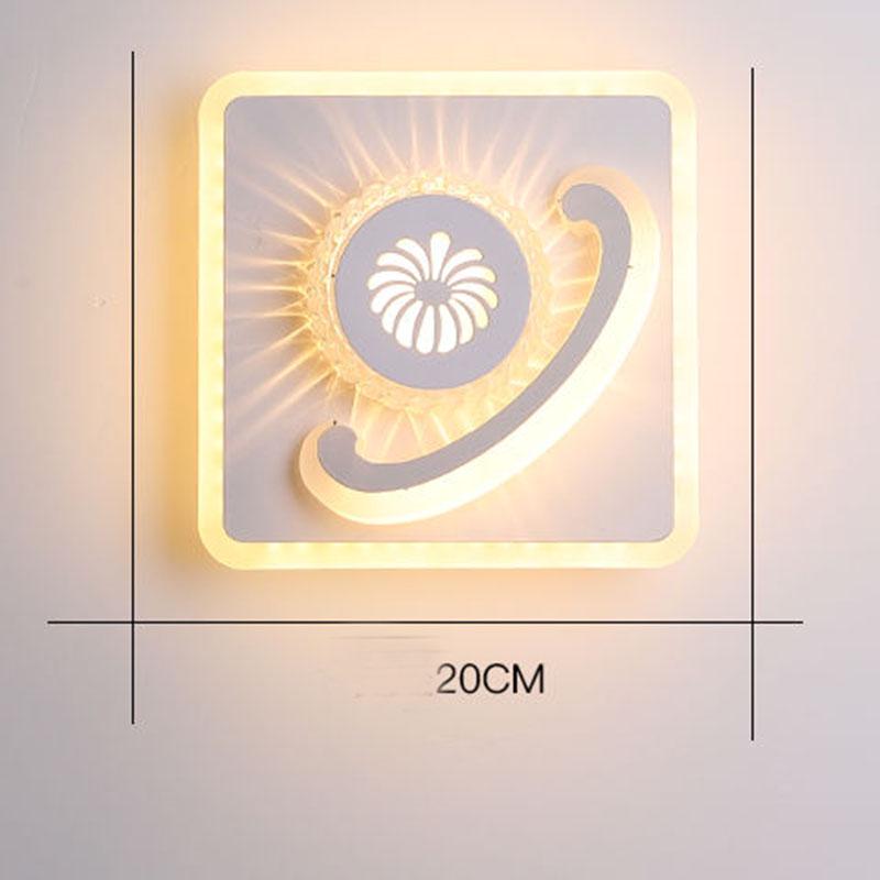 Modern minimalist led wall lamp bedroom bedside lamp living room staircase lamp porch wall lamp