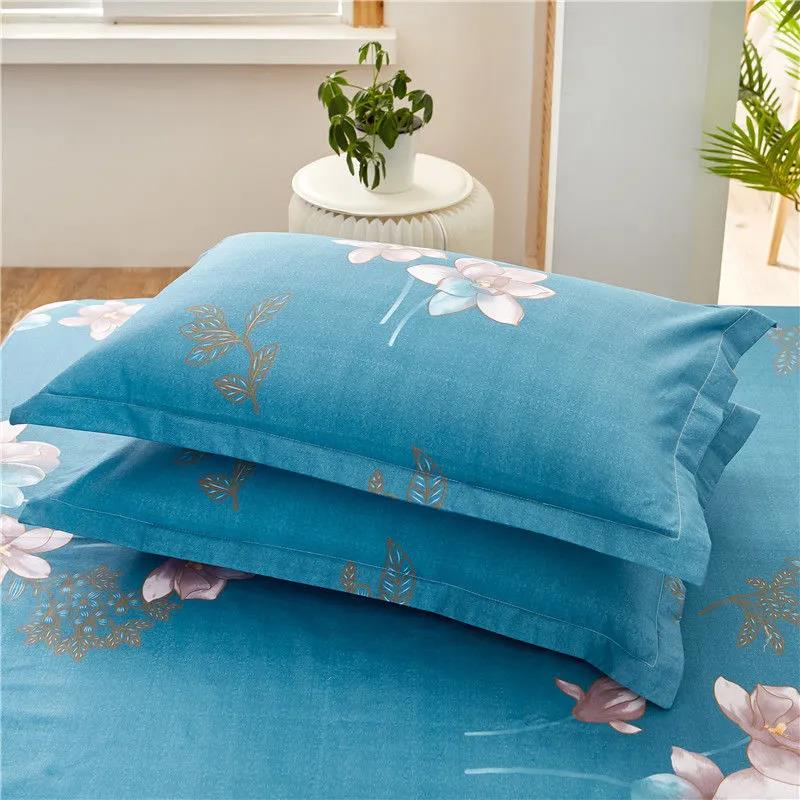 100% Cotton Pillow Cover 48x74cm Pair of Household Adult Pillowcase Cotton Student Pillow Core Cover Universal