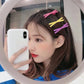Candy-colored Frosted Hairpin Simple and Cute Cross-side Clip Girl Word Clip Bangs Clip Children's Hairpin Hair Accessories