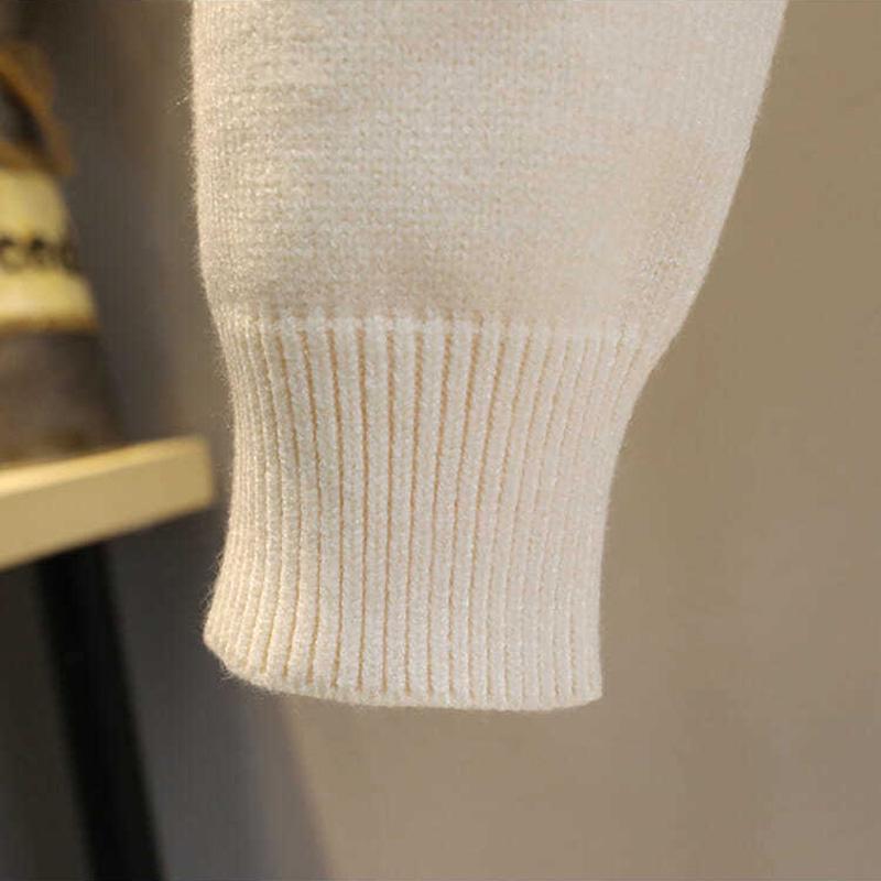 Autumn and Winter Twist Loose Sweater Knit Short Cardigan Outer Wear All-match Thin Women