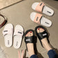 Japanese EVA Thick Bottom Slippers Ladies Summer Home Indoor Ins Bathroom Bath Soft Bottom Non-slip Sandals and Slippers Men