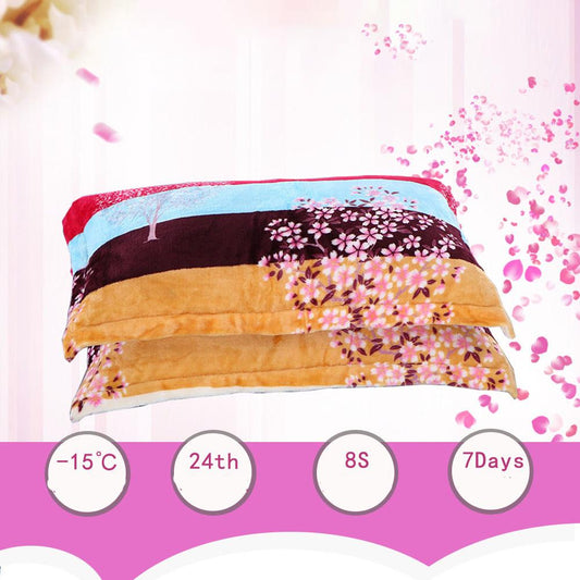 Flannel Pillow Case Pair of Adult Student Coral Fleece Pillow Case Pillow Case