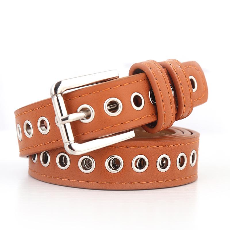 Belts belts for women multicolor thin skinny faux leather waistband casual belt