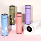 Intelligent Temperature Measuring Mug for Men and Women Portable Vacuum 304 Stainless Steel Water Cup Student Cute Korean Teacup Ins