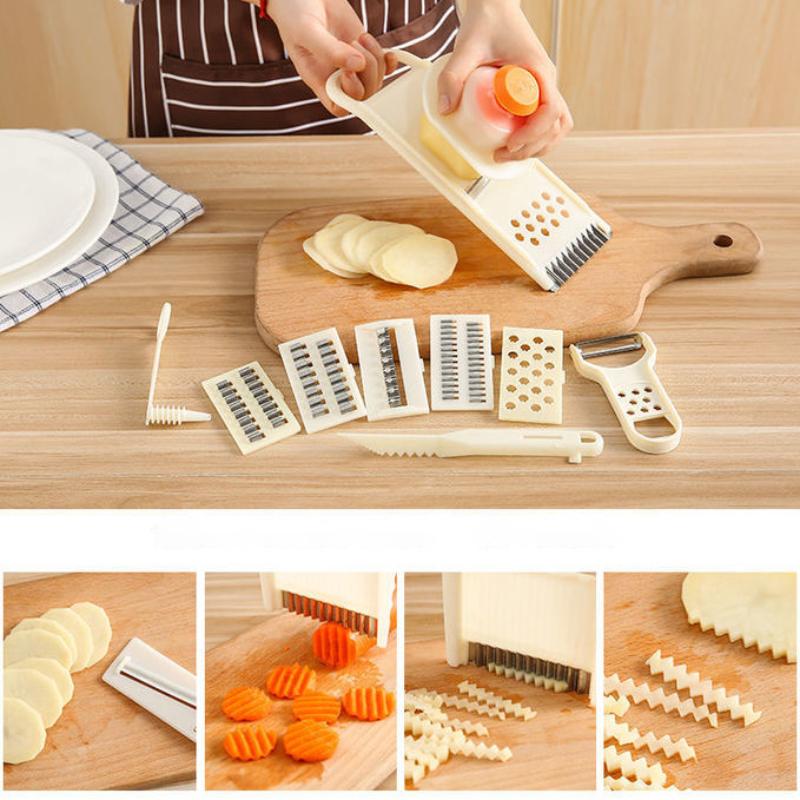 Vegetable Cutting Artifact Potato Shredder Shredder Paring Knife Grater Shredded Slicing Artifact Wiping Potato Shredder