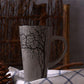 Creative Ceramic Mug With Lid With Spoon Milk Coffee Tea Cup Couples Wedding Lover