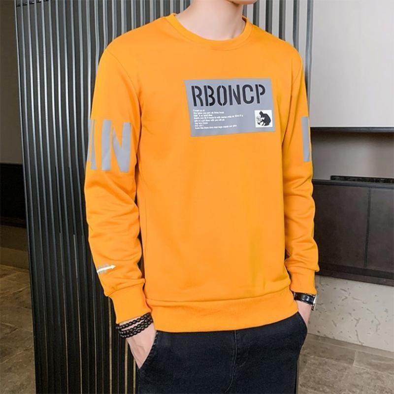 Sweater Men's Autumn Loose Round Neck Trend All-match Clothes Men's Long-sleeved Sweatshirts