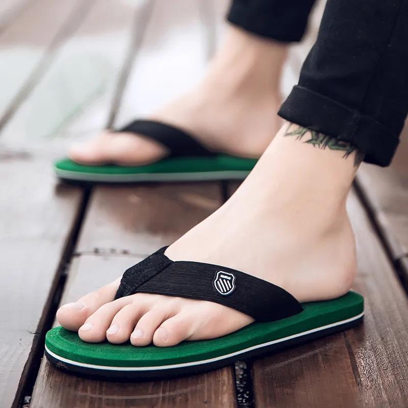 Men's Slippers for Summer Household Non-slip Thick Bottom Indoor Sandals