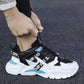 Daddy shoes Men's reflective sports shoes fashion breathable casual shoes non-slip wear-resistant