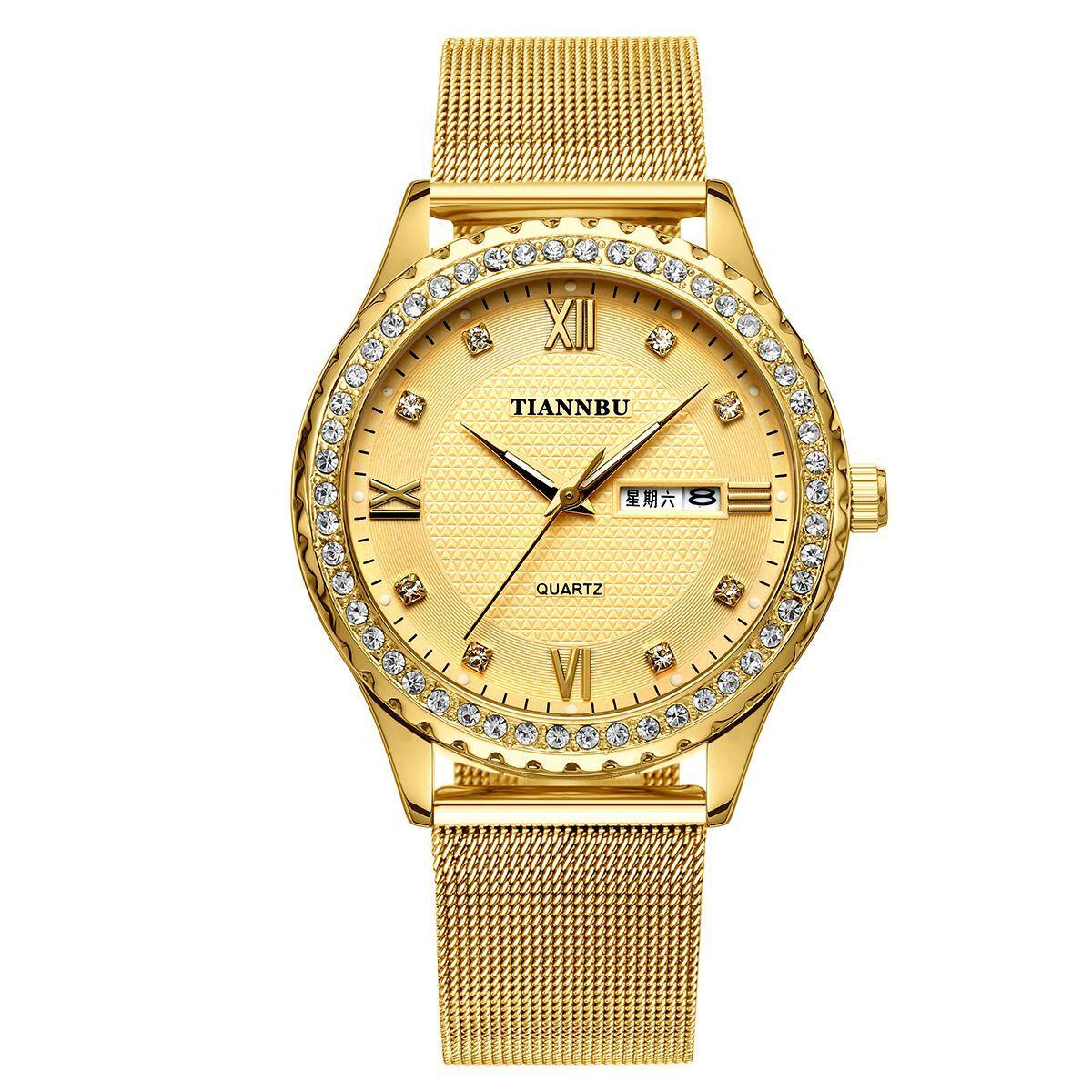 Waterproof Sports Men's Mechanical Watch Luminous Male Clock Men Business Steel Belt Watches
