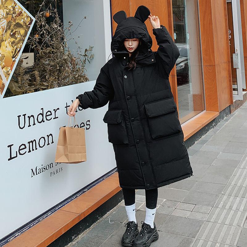 Winter Down Jacket Women's Fluffy Warm Cotton-padded Jacket Cotton-padded Jacket Design Full of Fashion Sense of Casual Jacket