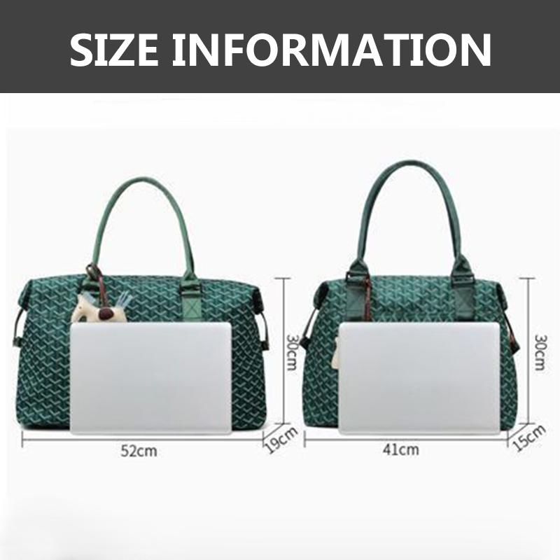 Large Capacity Travelling Bag Portable Luggage for Business Trip Korean Dog Tooth Bag Ladies Leisure Single Shoulder Bag Waterproof Storage Bag
