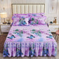 3pcs/set Lace Bed Skirt Korean Four Seasons One-piece Bedspread Cute Princess Style Sheets