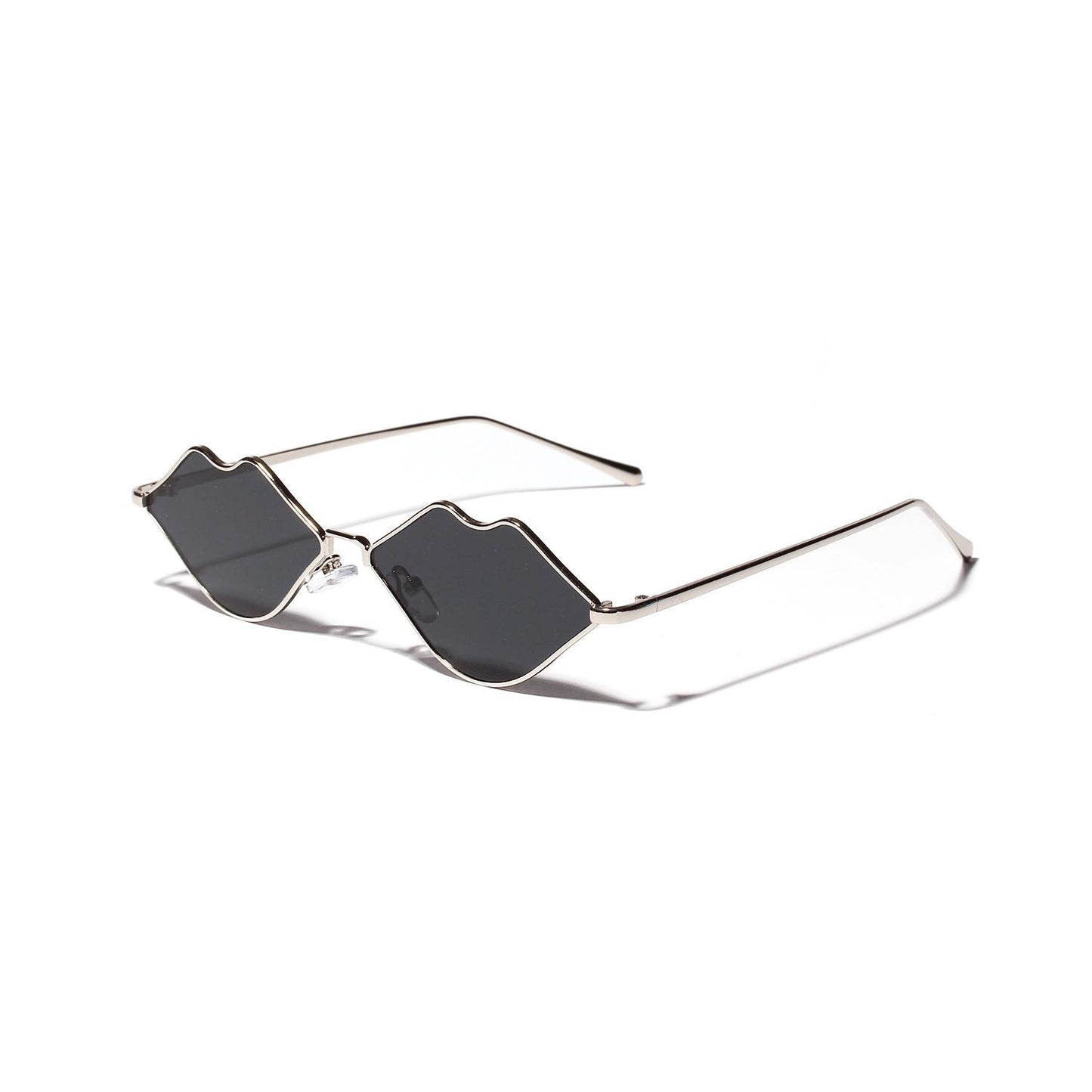 WTEMPO Lips glasses Europe and the United States personality red lips sunglasses female color lens