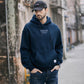 Fleece Sweater Men's Hooded Autumn Thicken Contrasting Tops Hoodie Casual Autumn Sweatshirts