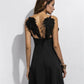 Fashion Sexy Black Lace Wings Backless Spaghetti Strap Dress Sleeveless Fitted Dress Summer Dresses
