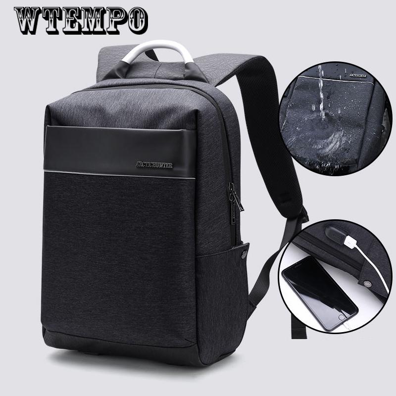 business Men's business laptop backpack casual fashion backpack large-capacity college students bag