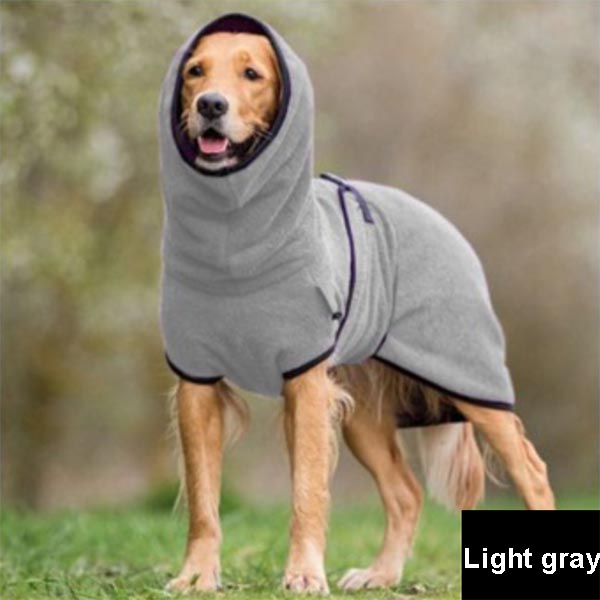 European and American Pet Clothing Fleece Velvet Golden Retriever Dog Thick Warm Clothing Pet Supplies