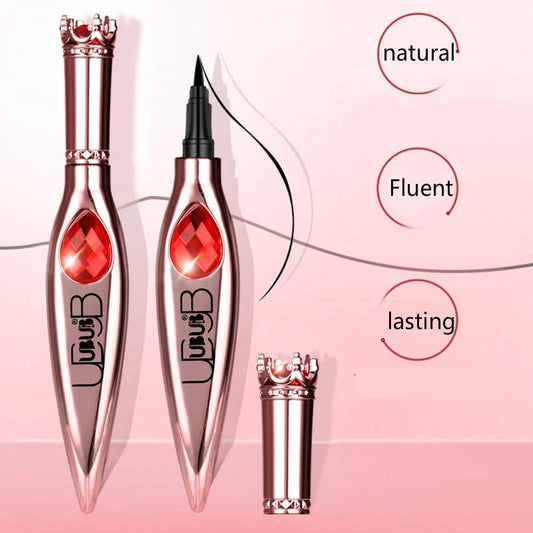 High quality diamond eyeliner waterproof non-staining eyeliner student beginner not easy to discolor